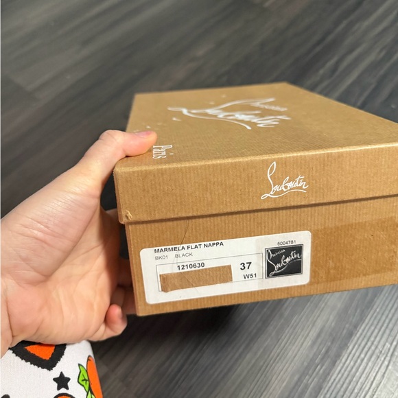 Christian Louboutin Black Braided Leather Sandals - Picture 2 of 4